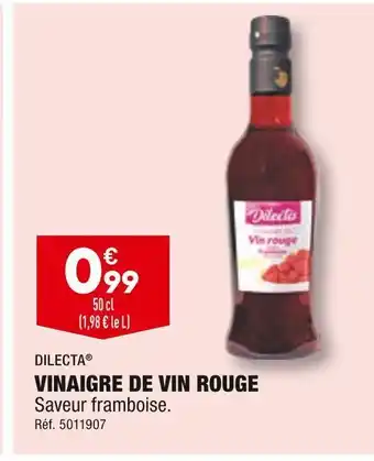 ALDI Dilecta vinaigre de vin rouge offre