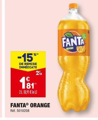 ALDI Fanta orange offre