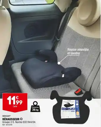 ALDI Imdicar réhausseur offre