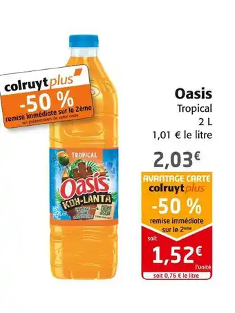 Colruyt Oasis oasis offre