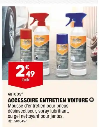 ALDI Auto xs accessoire entretien voiture offre