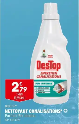 ALDI Destop nettoyant canalisations* offre