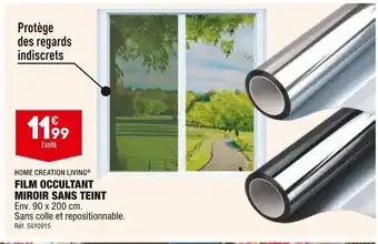 ALDI Home creation living film occultant miroir sans teint offre