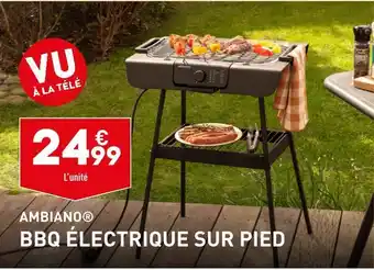 ALDI Ambiano bbq électrique sur pied offre