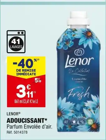 ALDI Lenor adoucissant* offre