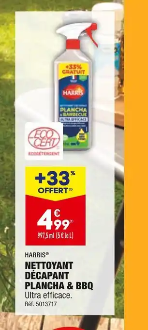 ALDI Harris nettoyant décapant plancha & bbq offre