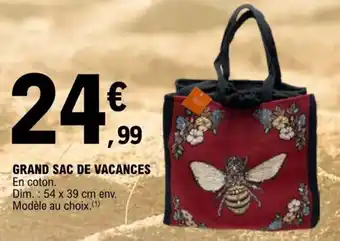 E.Leclerc GRAND SAC DE VACANCES offre