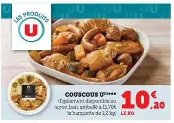Super U Couscous u offre