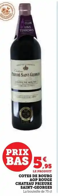Hyper U Vin rouge offre