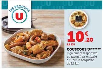 Hyper U Couscous offre