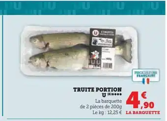U Express Truite portion u offre