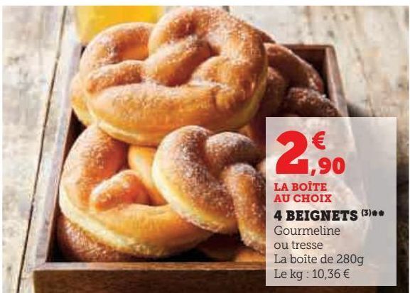 Hyper U 4 beignets offre