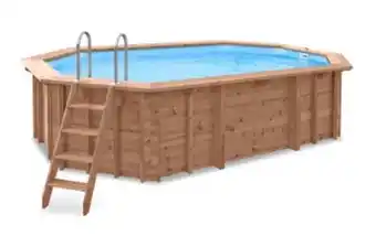 Piscine bois montana spr 5.62x3.52 h 1.24 luxe