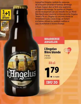 L'Angelus Bière blond
