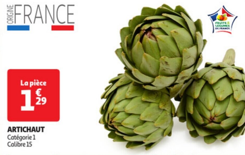 Auchan ARTICHAUT offre