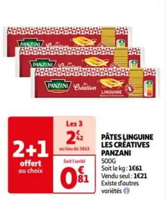 Auchan PÂTES LINGUINE LES CRÉATIVES offre