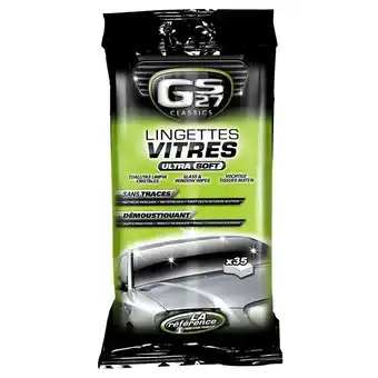 35 lingettes vitres GS27