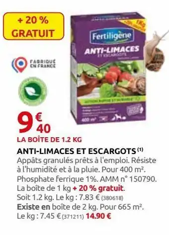 Rural Master Anti-limances et escargots offre