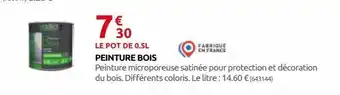 Peinture bois