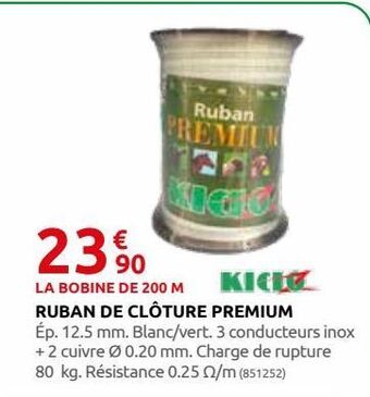 Rural Master Ruban de cloture premium offre