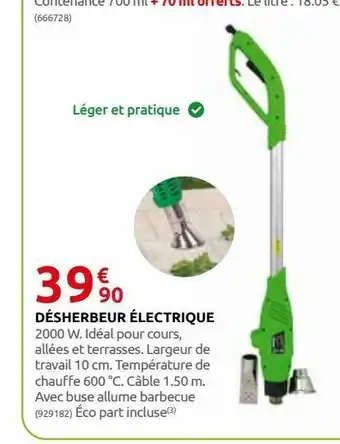 Rural Master Désherbeur élecrique offre