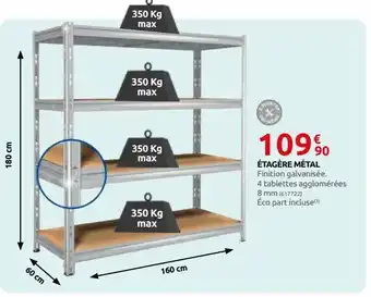 Rural Master Étagère metal offre