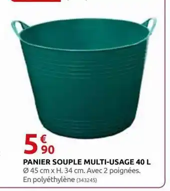 Rural Master Panier souple multi-usage 40l offre