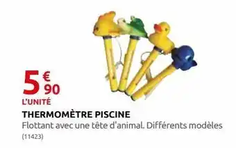 Rural Master Thermomètre piscine offre