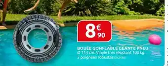 Bouée gonflable géante pneu