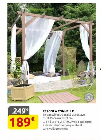 Rural Master Pergola tonnelle offre