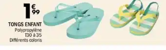 La Foir'Fouille Tongs enfant offre