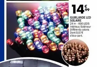 La Foir'Fouille Guirlande led solaire offre