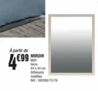 La Foir'Fouille Miroir offre