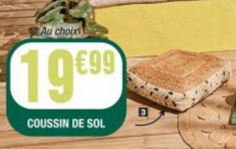 La Foir'Fouille Coussin de sol offre