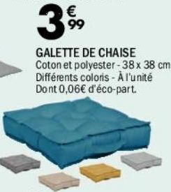 La Foir'Fouille Galette de chaise offre