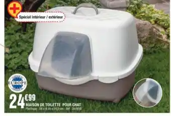 La Foir'Fouille Maison de toilette pour chat offre