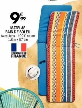 La Foir'Fouille Matelas bain de soleil offre