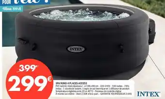 La Foir'Fouille Spa rond 4 places access offre