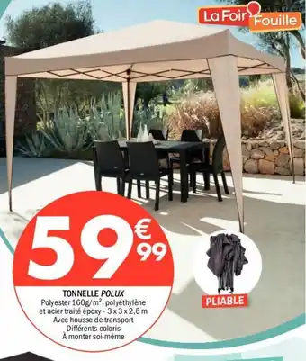La Foir'Fouille Tonnelle polux offre