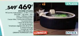 La Foir'Fouille Spa rond 4 places offre
