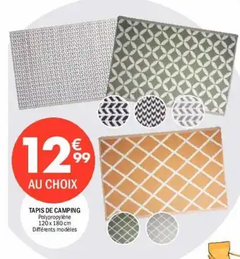 La Foir'Fouille Tapis de camping offre