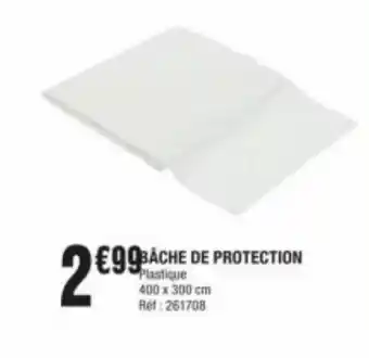 Bâche de protection