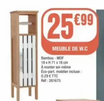 Meuble de w.c