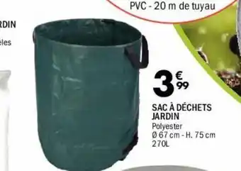 La Foir'Fouille Sacsa dechets jardin offre