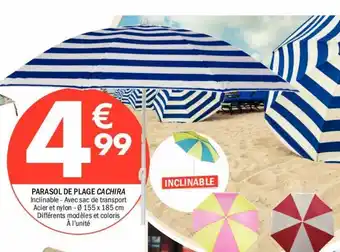 La Foir'Fouille Parasol de plage cachira offre