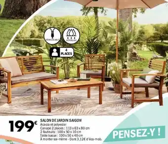 Salon de jardin saigon