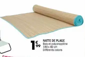 La Foir'Fouille Natte de plage offre