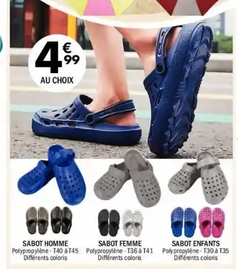 La Foir'Fouille Sabots offre