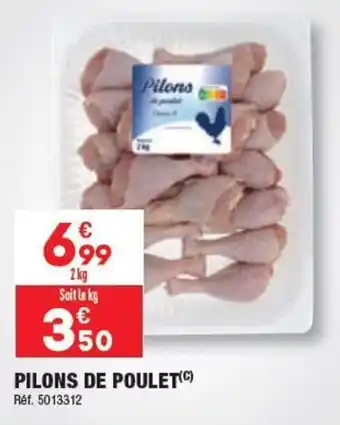 ALDI PILONS DE POULET(C) offre
