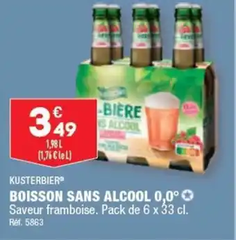 ALDI BOISSON SANS ALCOOL 0,0° offre